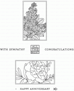 Botanical Blocks II Stamp Set