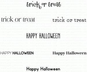 Keep It Simple: Halloween Mini Stamp Set