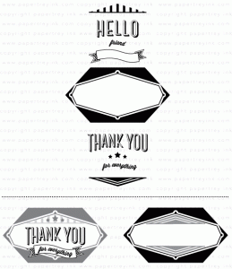 You've Been Framed: Hexagon Mini Stamp Set You've Been Framed: Hexagon Mini Stamp Set