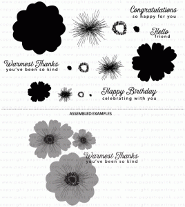 Bloomers Stamp Set