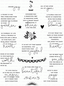 Choose Joy Stamp Set Choose Joy Stamp Set