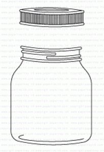 Just the Jar: Pint Mini Stamp Set