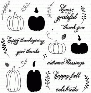 Autumn Pumpkins Stamp Set