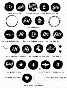 Circled Symbols Stamp Set