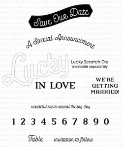Lucky Scratch: Wedding Mini Stamp Set