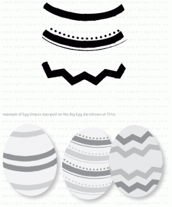 Egg Stripes Mini Stamp Set