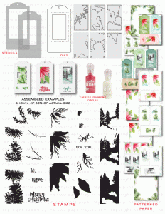 Make It Market Mini Kit: Poinsettia & Pine