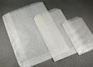 Medium White Glassine Bags (25 per package)