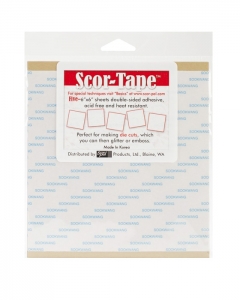 6" x 6" Double Sided Adhesive Sheets (5 per pack)