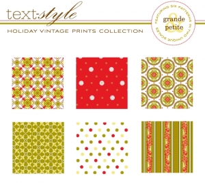 Holiday Vintage Prints Patterned Paper 8"X8" (36 sheets)