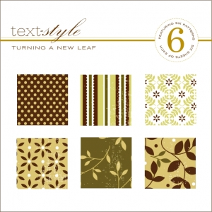 Turning a New Leaf Patterned Paper 8"X8" (36 sheets)