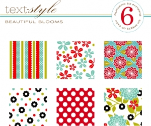 Beautiful Blooms Patterned Paper 8"X8" (36 sheets)