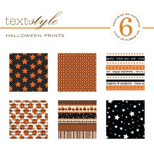 Halloween Prints Patterned Paper 8"X8" (36 sheets)