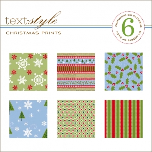 Christmas Prints Patterned Paper 8"X8" (36 sheets)