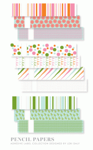Pencil Papers Adhesive Label Pad (40 labels)