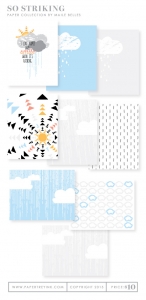 So Striking Patterned Paper Collection (36 sheets)
