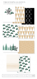 Treetops Glisten Patterned Paper Collection (36 sheets)