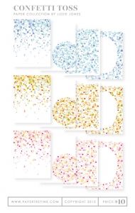 Confetti Toss Patterned Paper Collection (36 sheets)