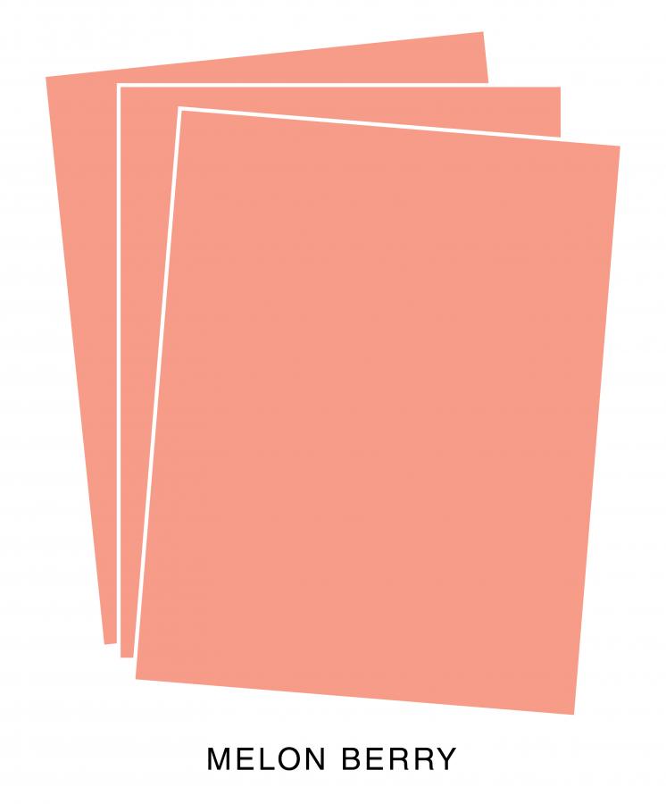 Perfect Match Melon Berry Premium Cardstock (24 sheets)