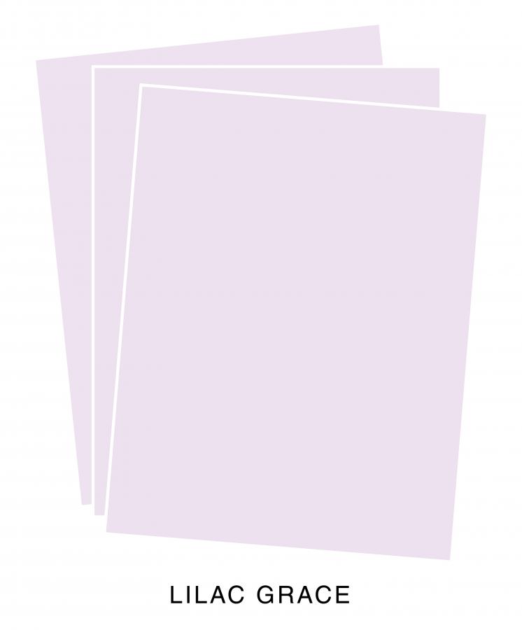 Perfect Match Lilac Grace Premium Cardstock (24 Sheets)