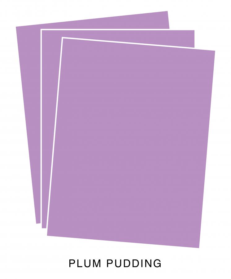 Perfect Match Plum Pudding Premium Cardstock (12 Sheets)