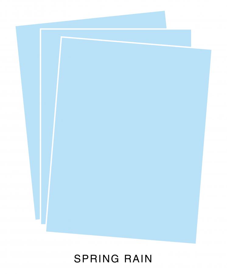 Perfect Match Spring Rain Premium Cardstock (12 sheets)