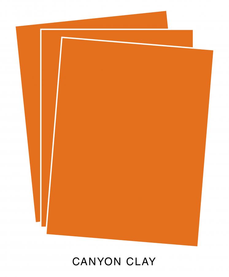 Perfect Match Canyon Clay Cardstock (12 sheets)