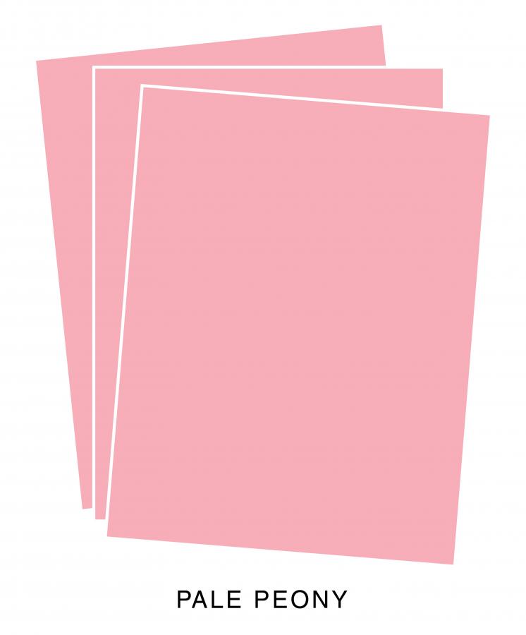 Perfect Match Pale Peony Premium Cardstock (12 Sheets)