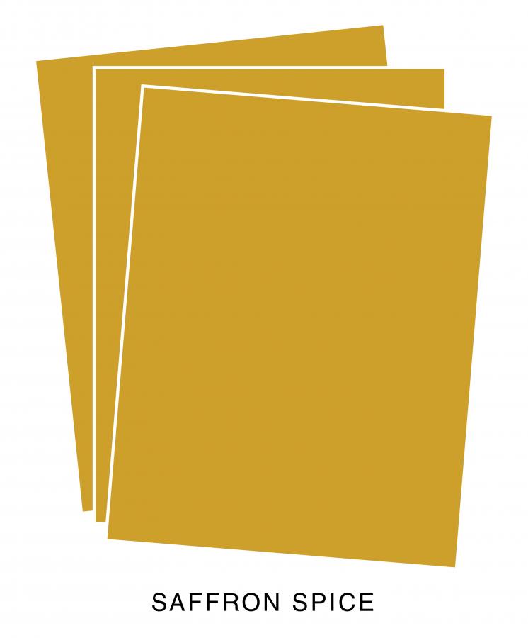 Perfect Match Saffron Spice Premium Cardstock (12 Sheets)