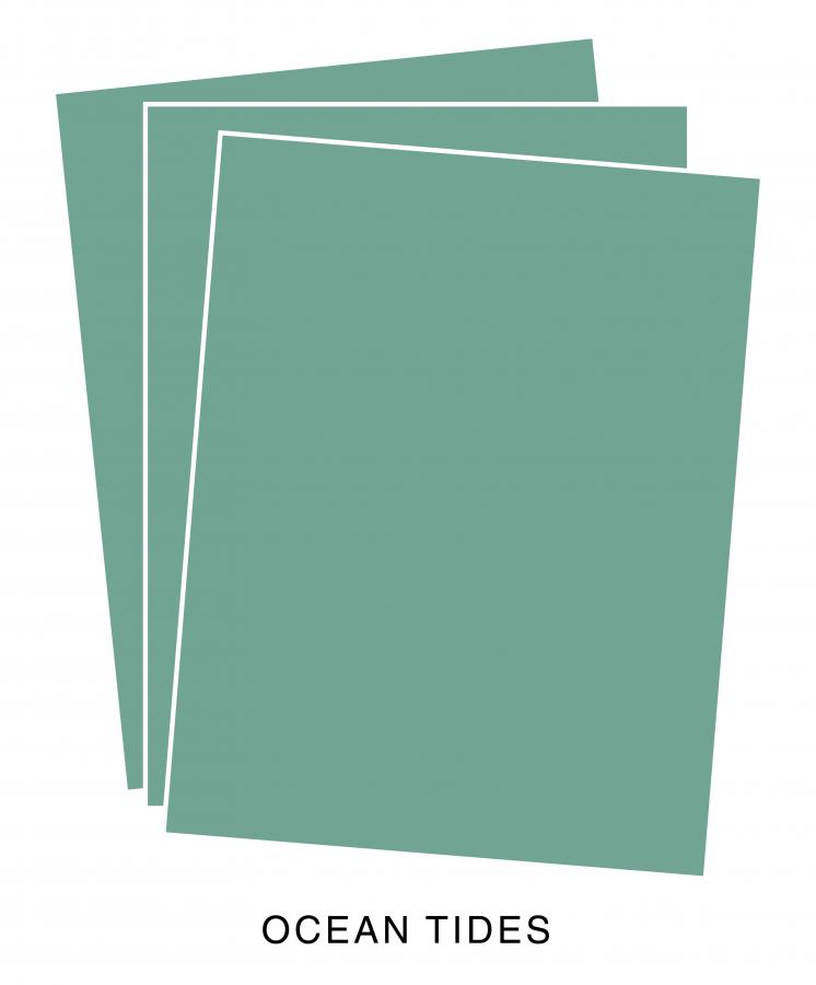 Perfect Match Ocean Tides Premium Cardstock (50 Sheets)