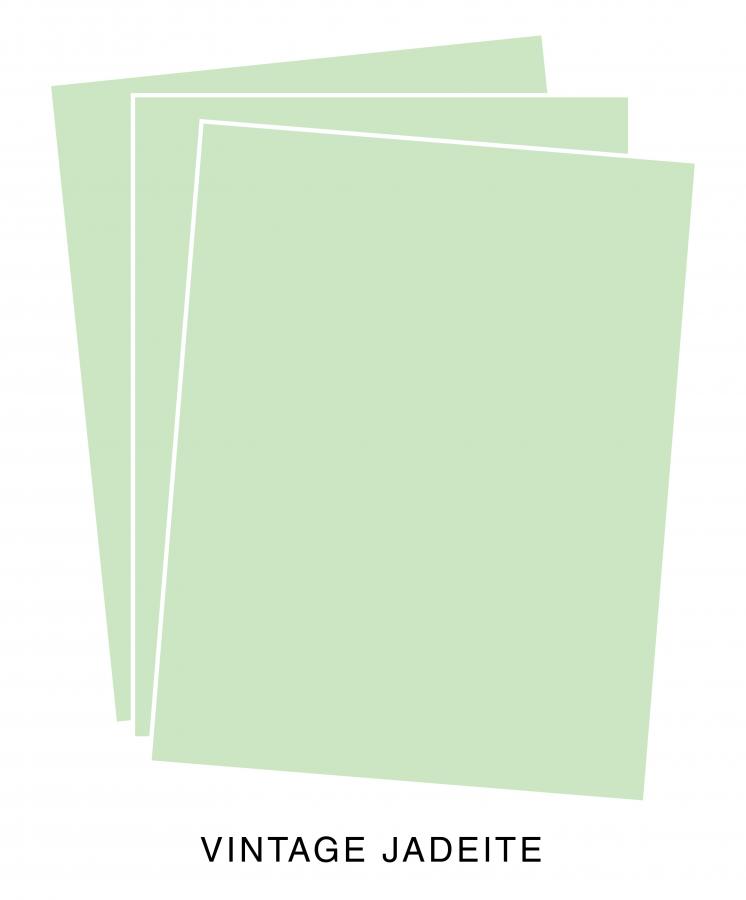 Perfect Match Vintage Jadeite Premium Cardstock (50 Sheets)