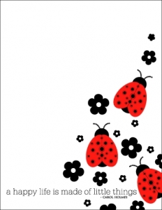 Pop Couture - Ladybug Card Set