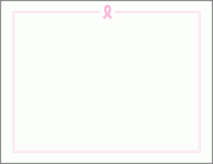 Pink Ribbon Post Card Set