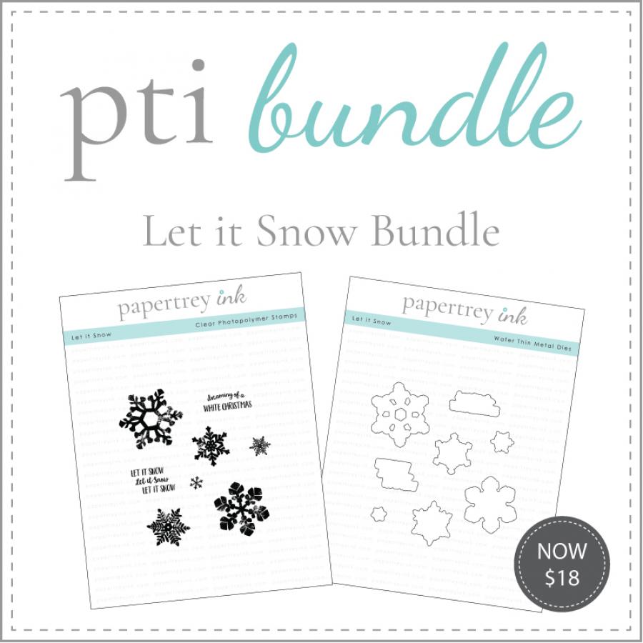 Let it Snow Stamp Set + Die Bundle