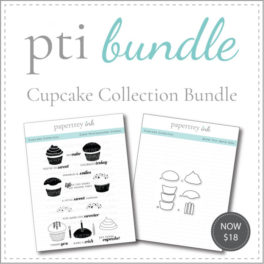 Cupcake Collection Stamp Set + Die Collection