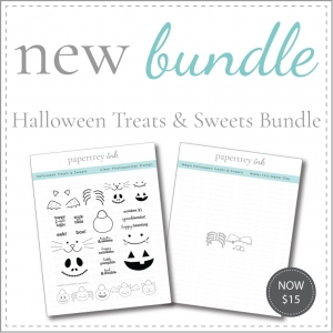 Halloween Treats & Sweets Stamp Set + Die Bundle