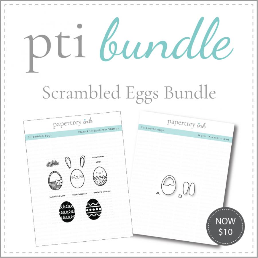 Scrambled Eggs Stamp Set + Die Bundle
