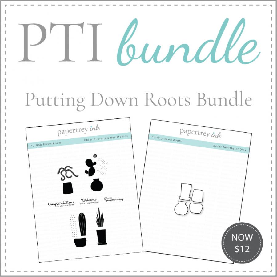 Putting Down Roots Stamp Set + Die Bundle