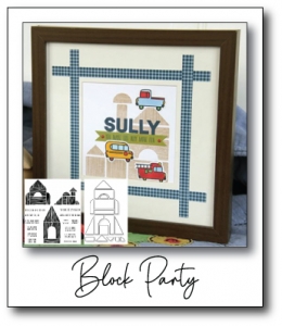 Block Party Stamp Set + Die Bundle