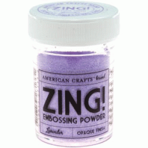 Lavender Zing! Embossing Powder