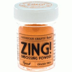 Apricot Zing! Embossing Powder