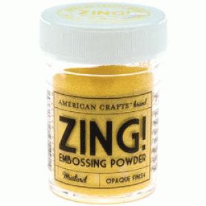 Mustard Zing! Embossing Powder