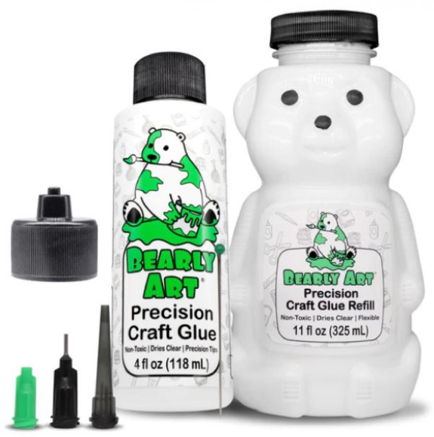 Bearly Art Precision Craft Glue - THE BUNDLE