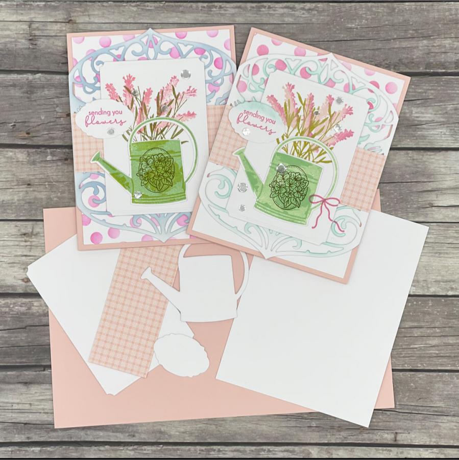 Sending You Flowers Card Kit Sending You Flowers Card Kit