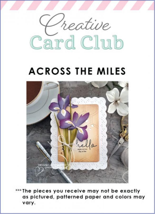 Creative Card Club - Across the Miles Card Kit