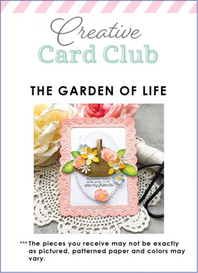 Creative Card Club - The Garden of Life Card Kit