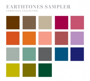 Perfect Match Earthtones Cardstock Sampler (36 sheets)