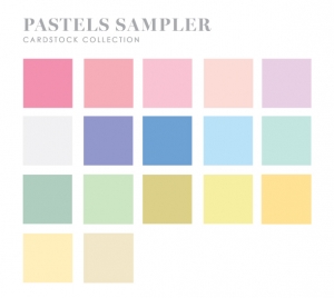 Perfect Match Pastels Cardstock Sampler (34 sheets)