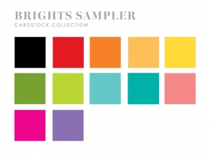 Perfect Match Brights Cardstock Sampler (24 sheets)