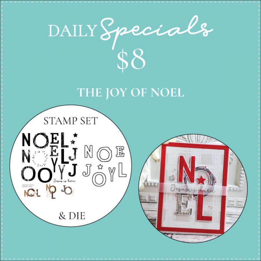 Daily Special - The Joy of Noel Stamp Set + Die
